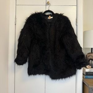 H&M Faux Fur Coat